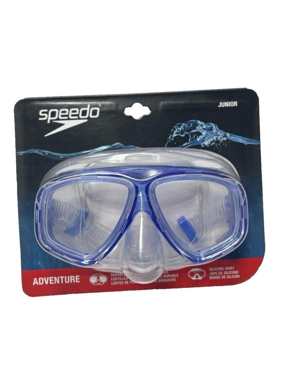 Speedo Blue Sea Junior Adventure Swimming Diving Water Activity Swim Mask New